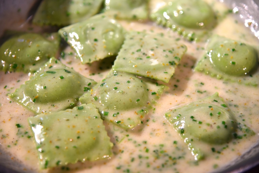 Ravioli of Stinging Nettles