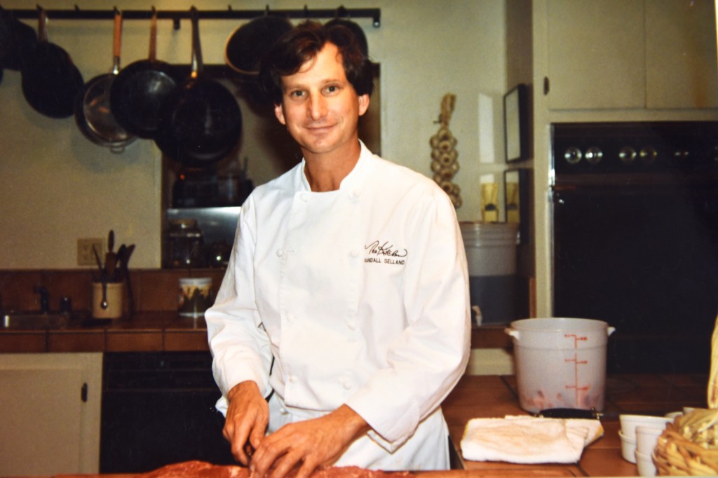 Chef/Owner Randall Selland at the original Kitchen location